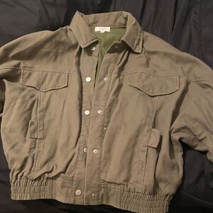 Umgee Olive Military Field Jacket